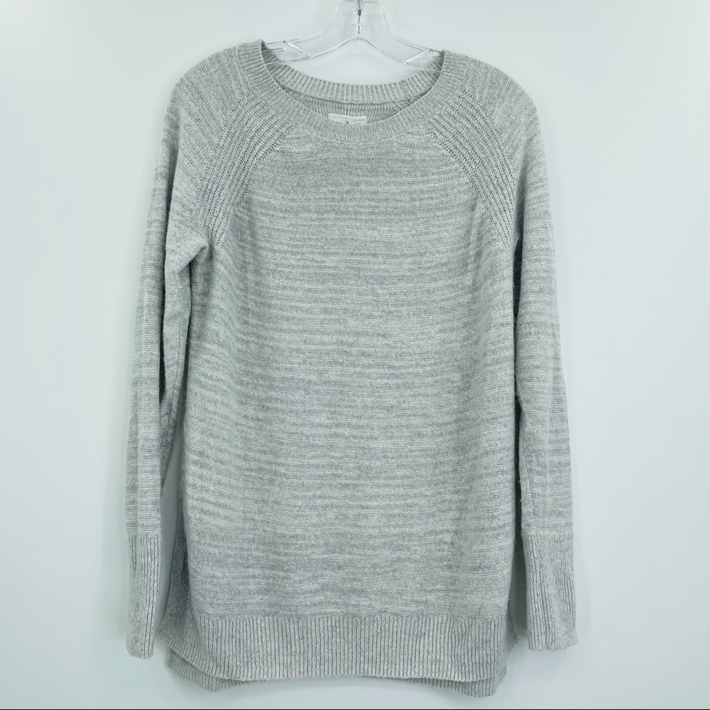 Lou & grey alpaca wool cotton‎ blend knit sweater